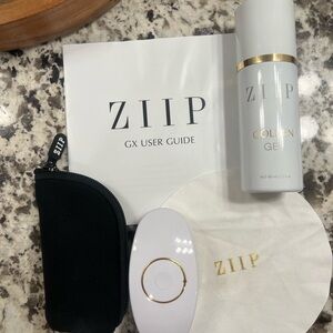 Beauty Device with Gold Accents
